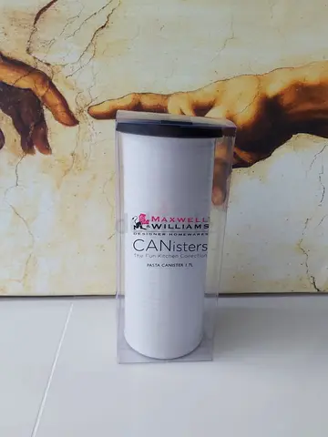 Stylish Maxwell  Williams Pasta Canister - Brand New!