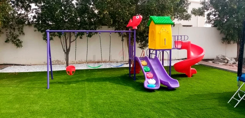 Outdoor Play set with 2 Slides - 3 Swings - 480x285x260 cm63195109365761113