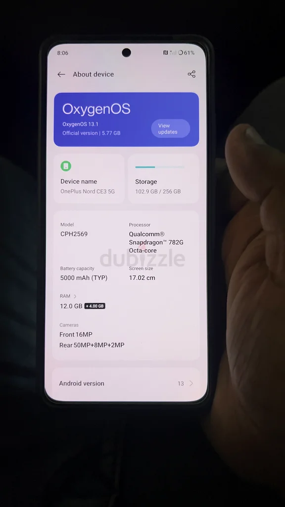 OnePlus Nord CE 3 5G - حرر السرعة والأناقة!63215874428673111