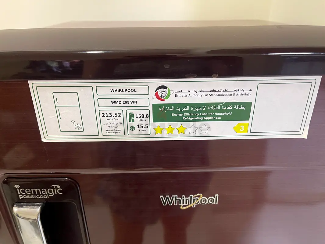 Whirlpool fridge