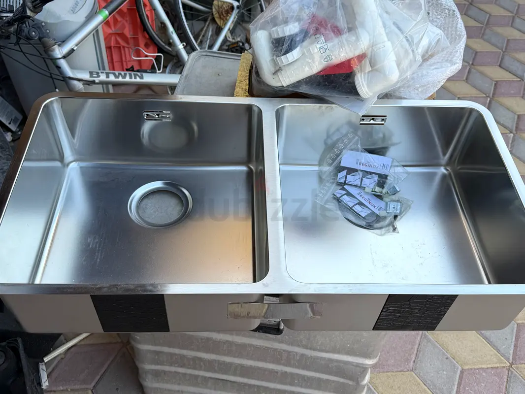 Stainless Steel Undermount Rectangular Sink, 90 x 45cm,