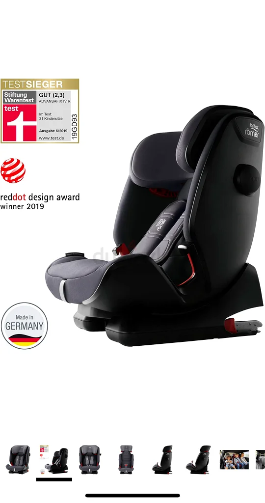 【美品♪】Britax Römer ADVANSAFIX IV R Britax Romer Child Seat Advansafix IV R - Baby Car Seats