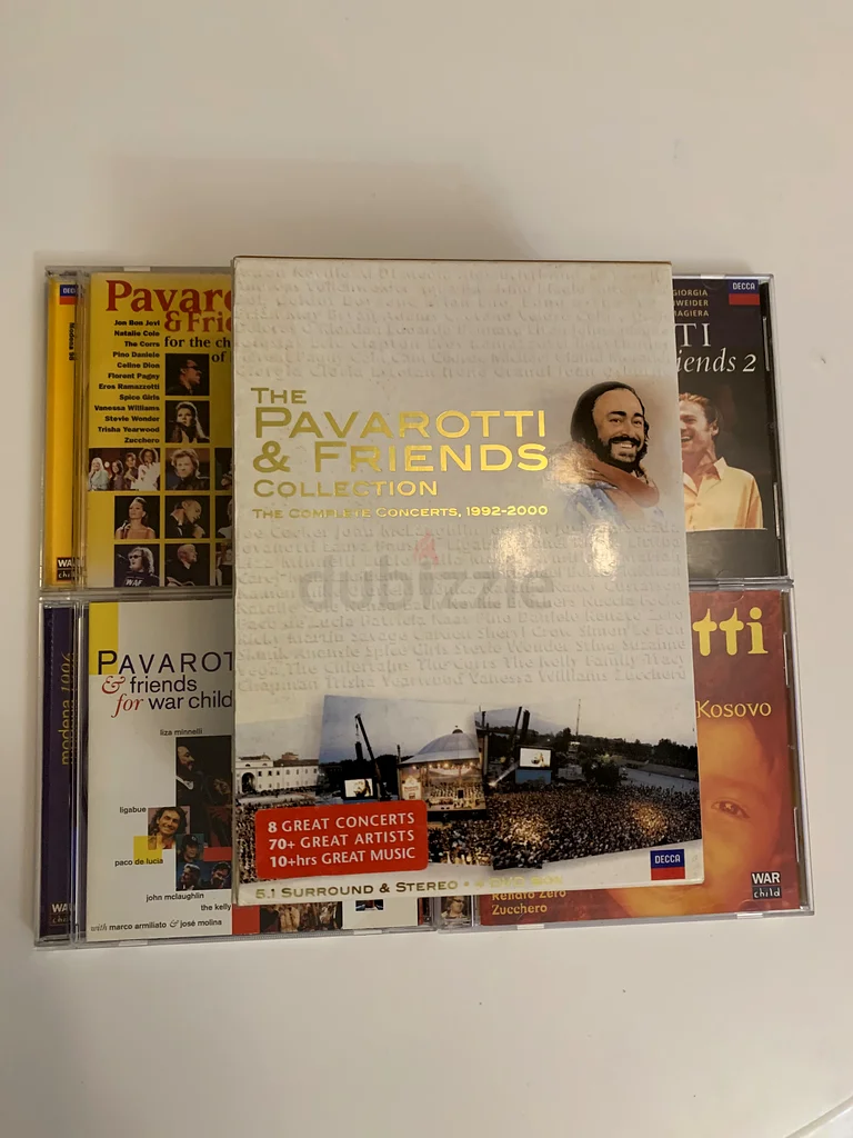 Pavarotti CDS  DVDS63264079319682111