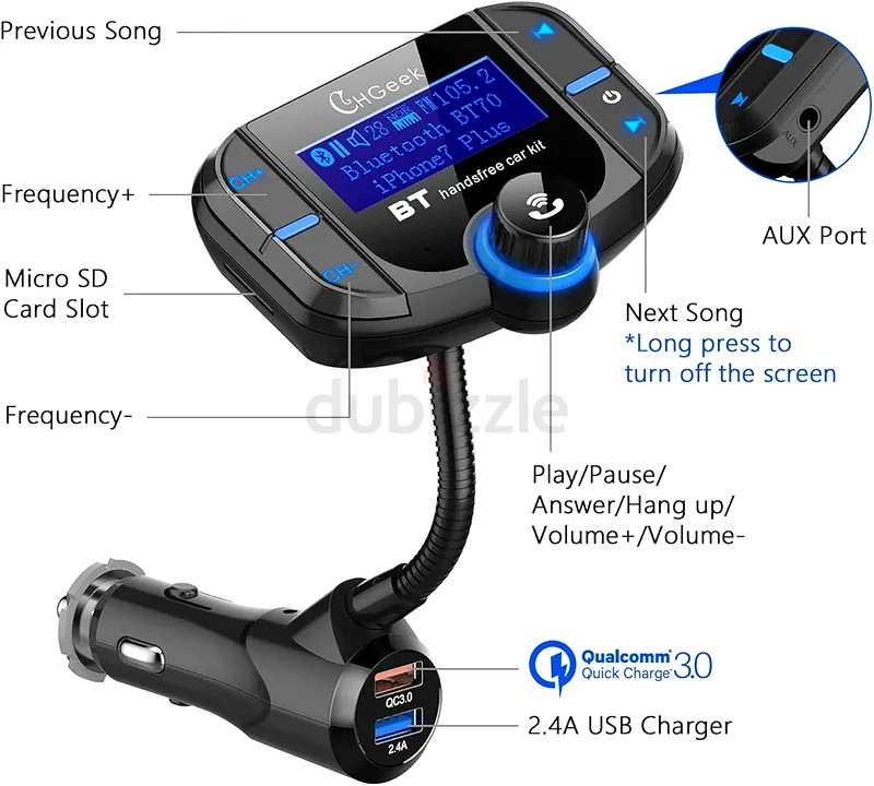 عزز تجربة قيادتك مع طقم السيارة اللاسلكي بلوتوث للاتصال بدون استخدام اليدين!63261260313474114
