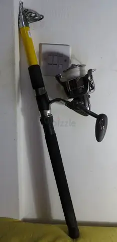 3.0m telescopic rod and White Rabbit 6000 reel