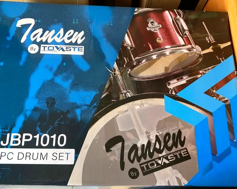 Acoustic Drumset (5 pcs   2 cymbals)