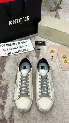 Golden Goose Super-Star Sneaker ‘White/Navy Blue’