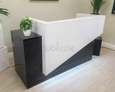 Sleek Modern Reception Desk for Sale