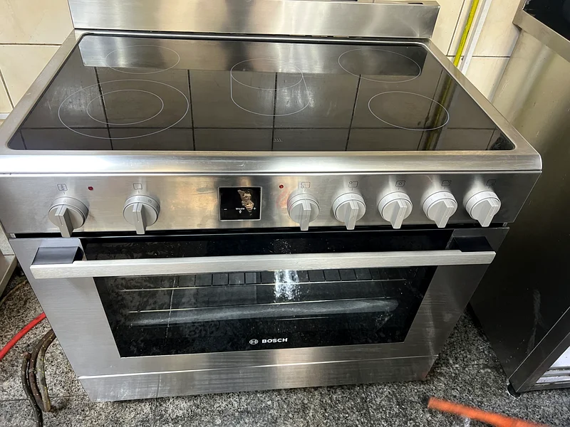 Bosch Ceramic Stove 90Cm Stainless Steel FREE DELIVERY   WARRANTY63199637746051112