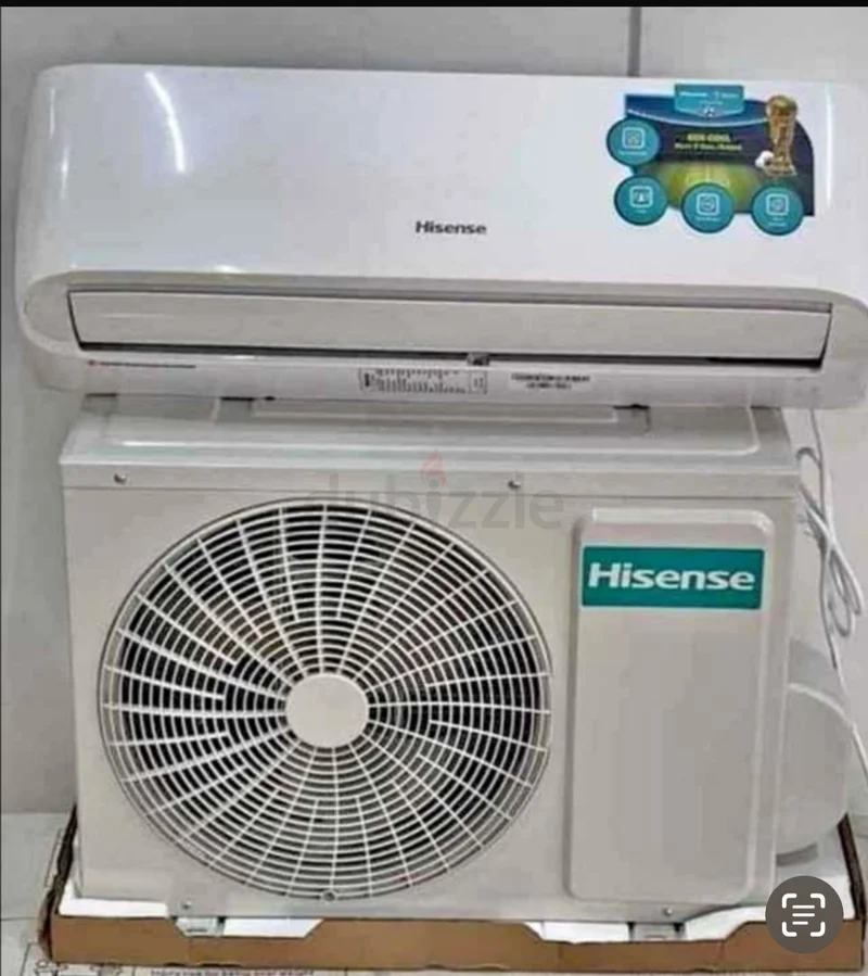 Split ac brand new hisence brand with warranty 1 ton62932694434563110