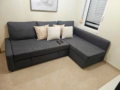 Bed sofa gray