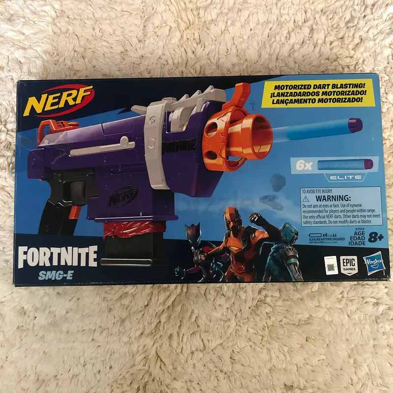 Nerf Fortnite SMG-E Gun