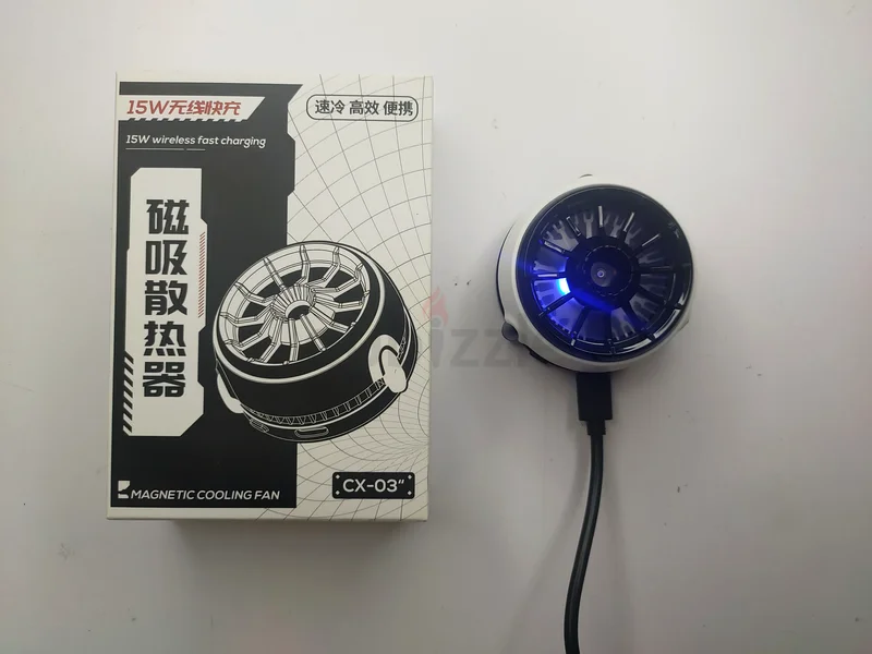 15W Magnetic Mobile Phone Cooler Fan with Wireless Charger instant Cooling63224341552897111