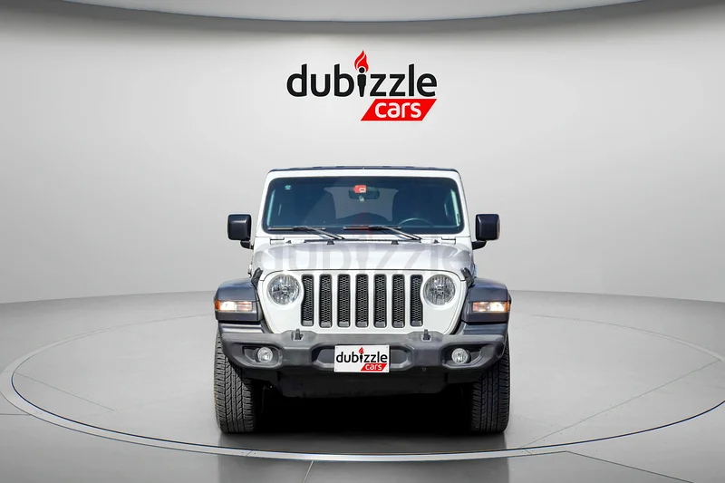 AED 1214/month | 2018 Jeep Wrangler Unlimited Sport | GCC Specs | Ref#30213363152288973315111