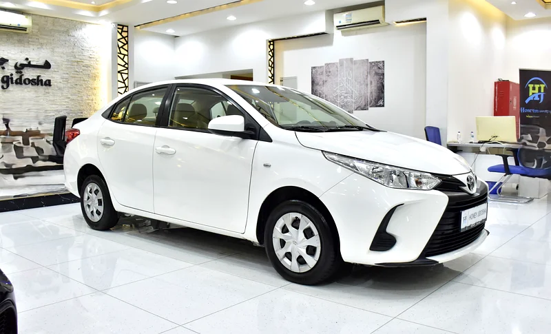 BIG TIME OFFER FOR 3 DAYS! CASH ONLY! Toyota Yaris 1.5L (2022 Model) in White Color, GCC Specs63166631369986112