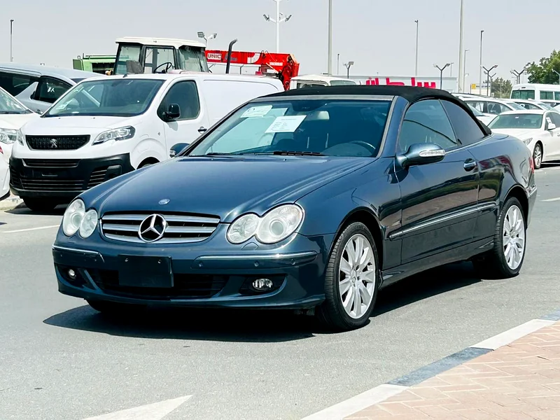MERCEDES BENZ CLK350 2007 SOFT TOP CONVERTIBLE CLEAN CAR FRESH JAPAN IMPORT63231639653633111