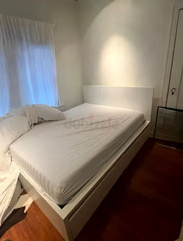 IKEA Malm Storage BeD With Mattress In GooD Condition