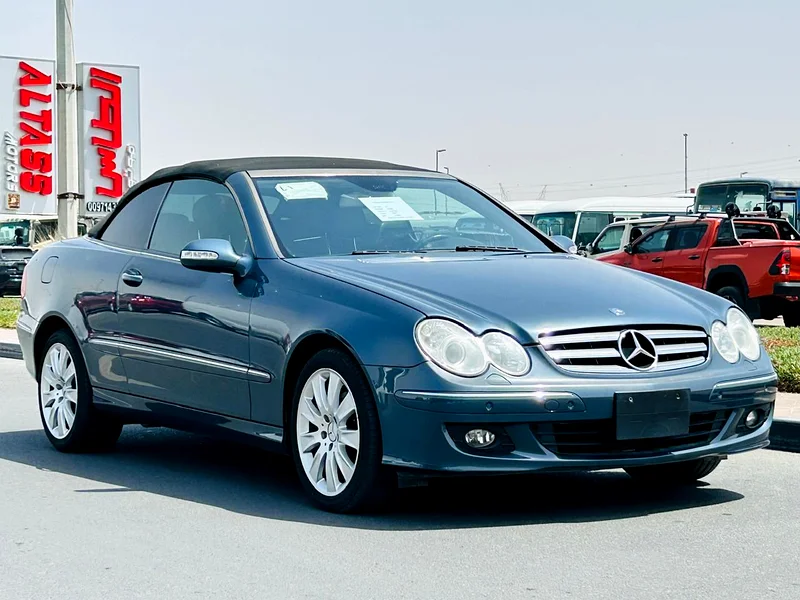 MERCEDES BENZ CLK350 2007 SOFT TOP CONVERTIBLE CLEAN CAR FRESH JAPAN IMPORT63231639653633113
