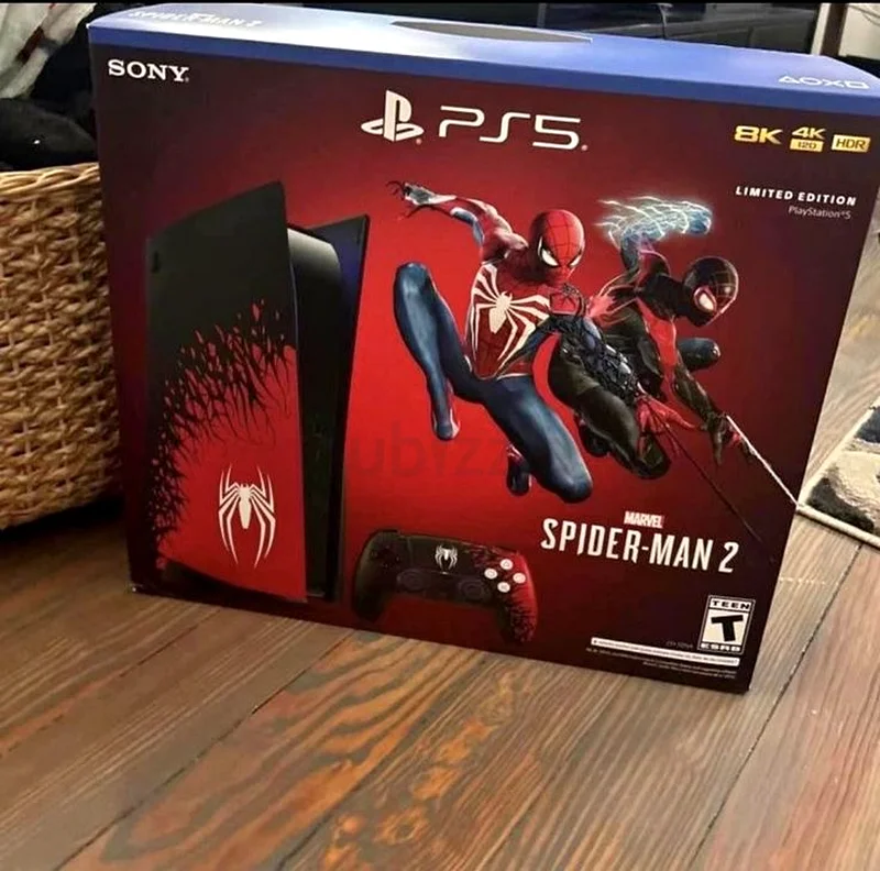 Playstation 5 Spiderman disc edition in perfect condition63229686494467110