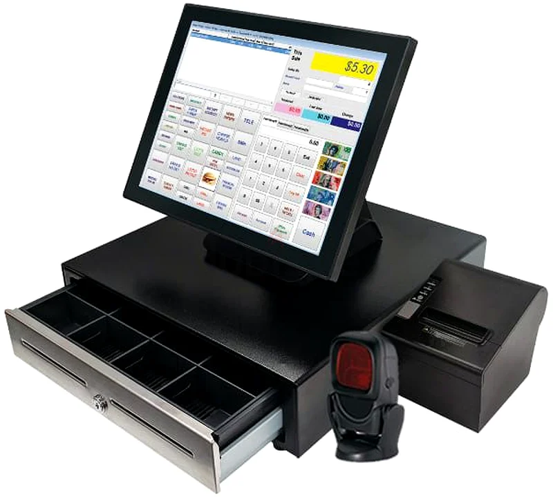 Complete POS System with Cash Drawer  Scanner – Perfect for Your Business!63258136793603110