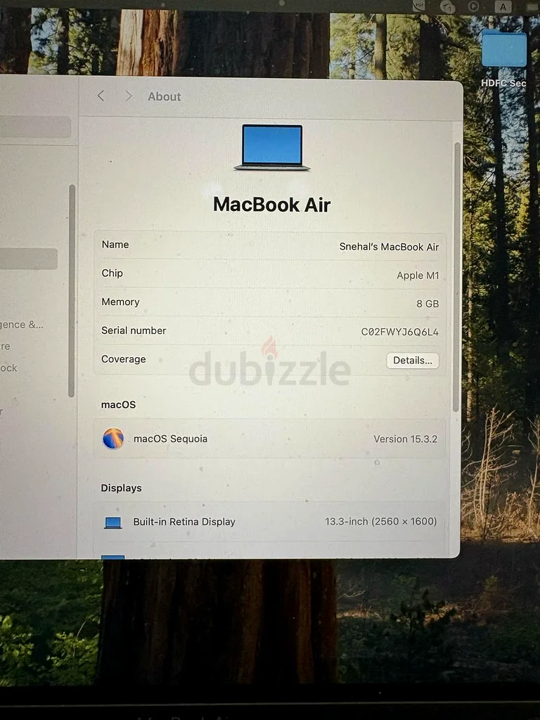 بيع عاجل لجهاز Apple Macbook Air!62933694246017114