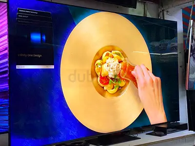 Samsung Neo QLED 4K QN95C 85 Inch TV (GQ85QN95CATXZG, German Model), Neo Quantum HDR+, Infinity One