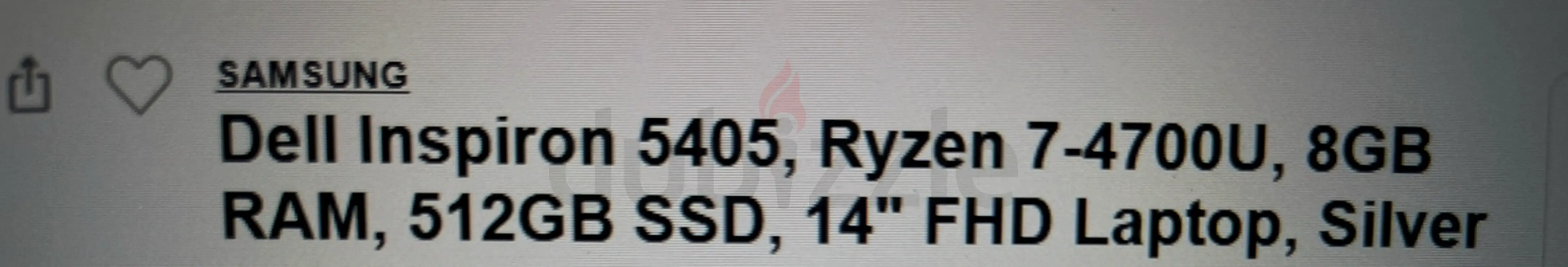 Dell Inspiron 5405 Ryzen 763256074600321111