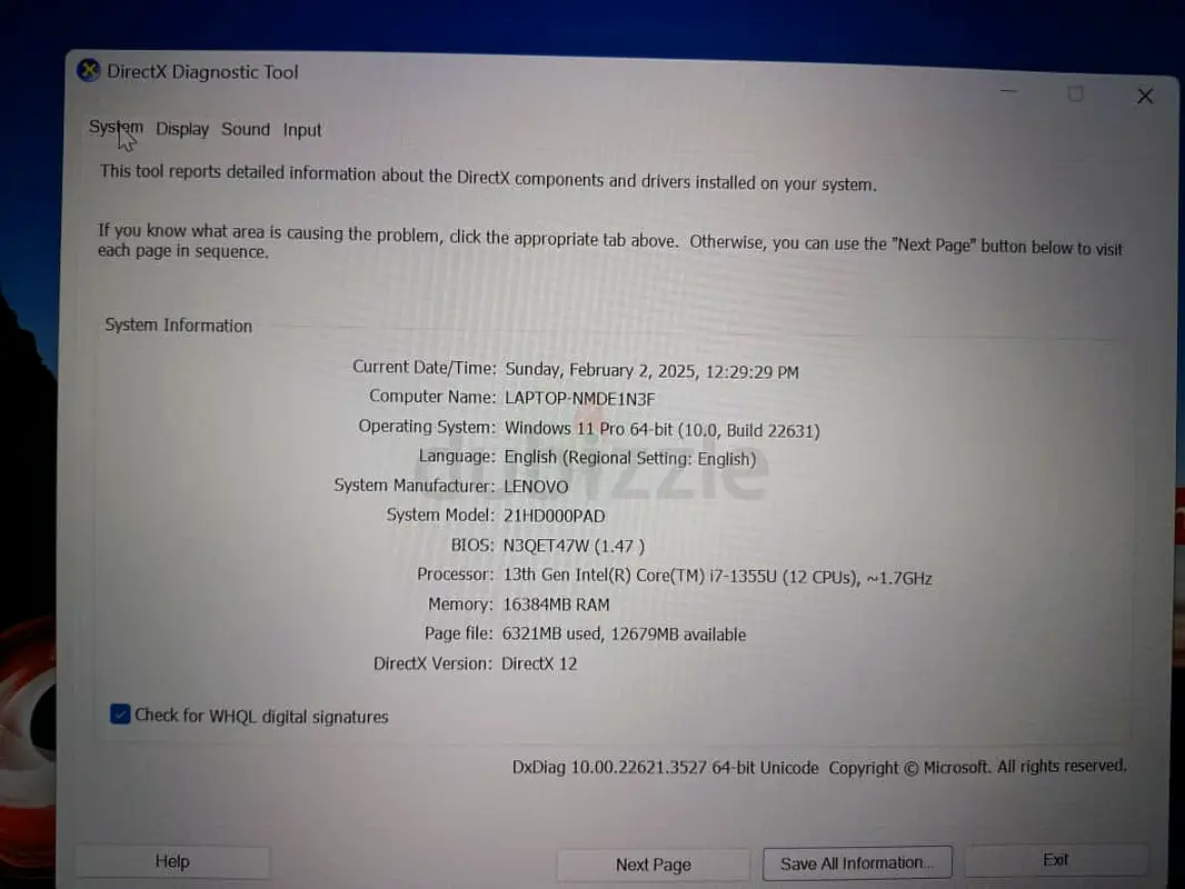 Lenovo63256076469122116