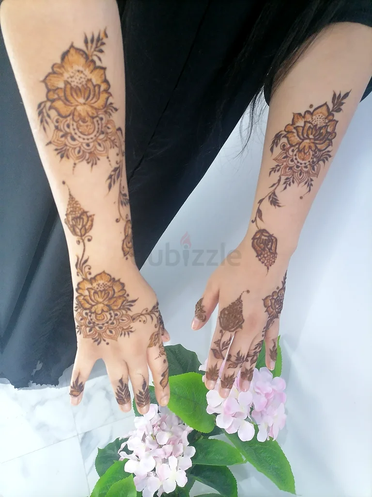 فنانة حنة في حور العنز63221352490499111