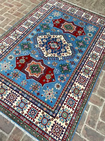 177 x 240 cm | new Handmade Beautiful Kazak Carpet Fine Quality
