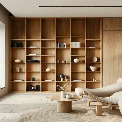 Customize Modern Minimalist Bookshelf