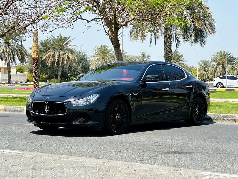 MASERATI GHIBLI V6 MODEL 2017 GCC SPACE FULL OPTION63221823632131111