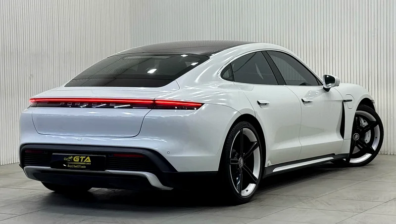 2021 Porsche Taycan Turbo, Full PPF, 1 Year Warranty, Full Agency Service History, GCC63150947082497113