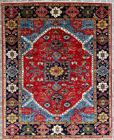 244 x 305 cm | new Handmade Beautiful Heriz Carpet Fine Quality