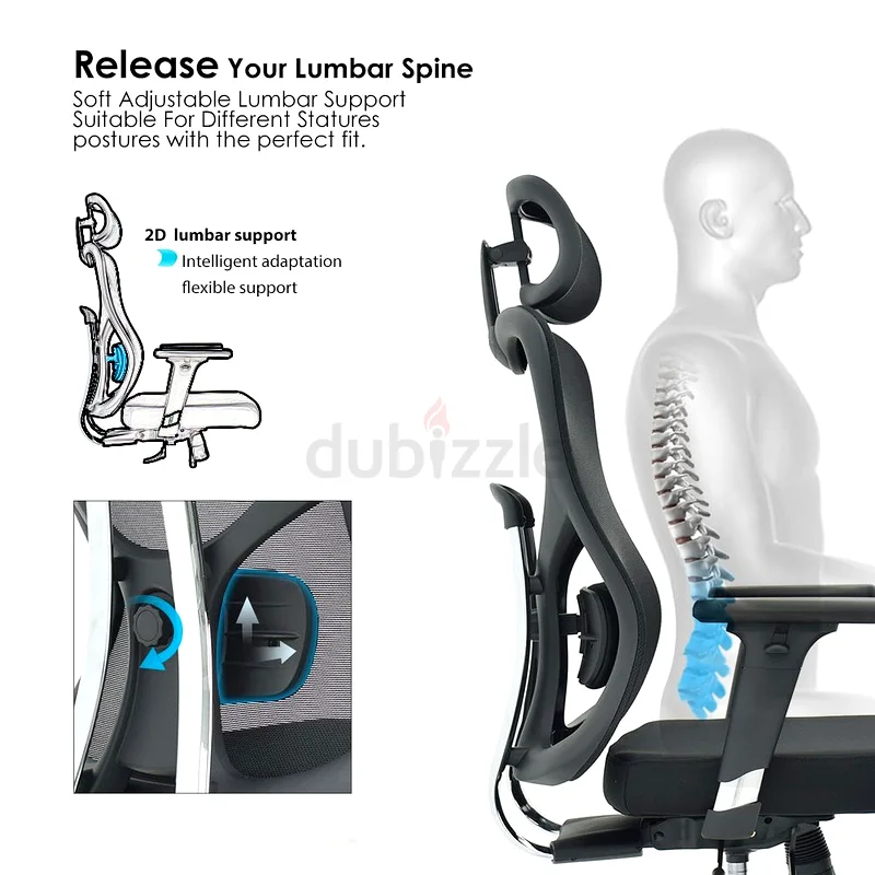 Ergonomic executive office mesh chair63219348416386114