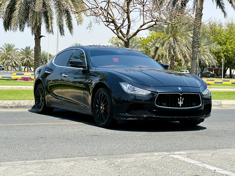 MASERATI GHIBLI V6 MODEL 2017 GCC SPACE FULL OPTION63221823632131114