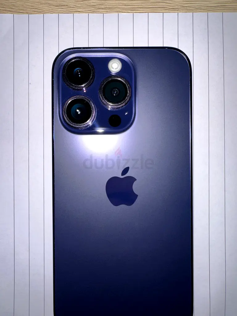 iPhone 14 Pro 128gb battery 97% deep purple like brand new | dubizzle