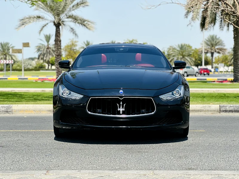 MASERATI GHIBLI V6 MODEL 2017 GCC SPACE FULL OPTION63221823632131112
