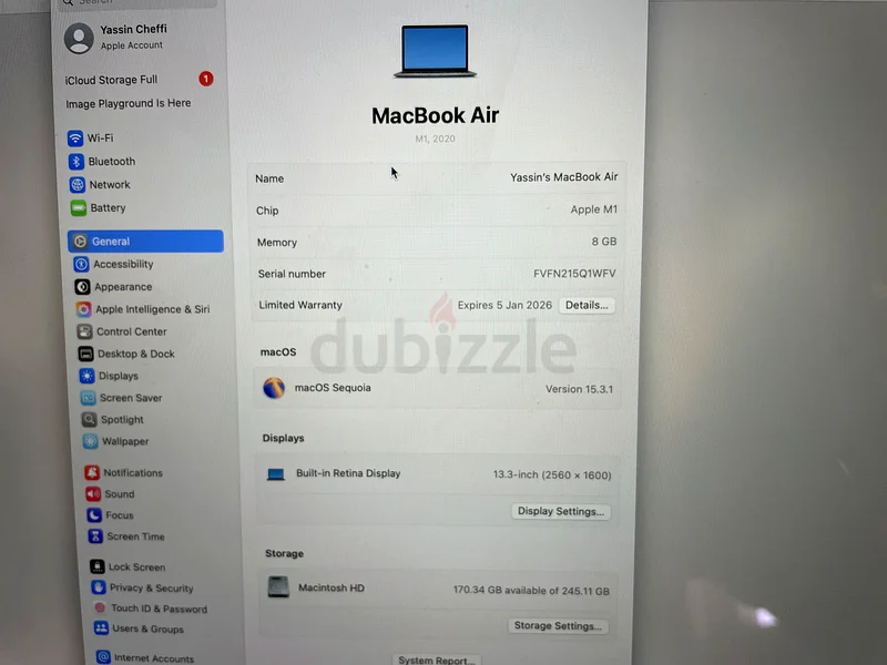 ماك بوك إير أبل أنيق - بحالة ممتازة!63254995126530111