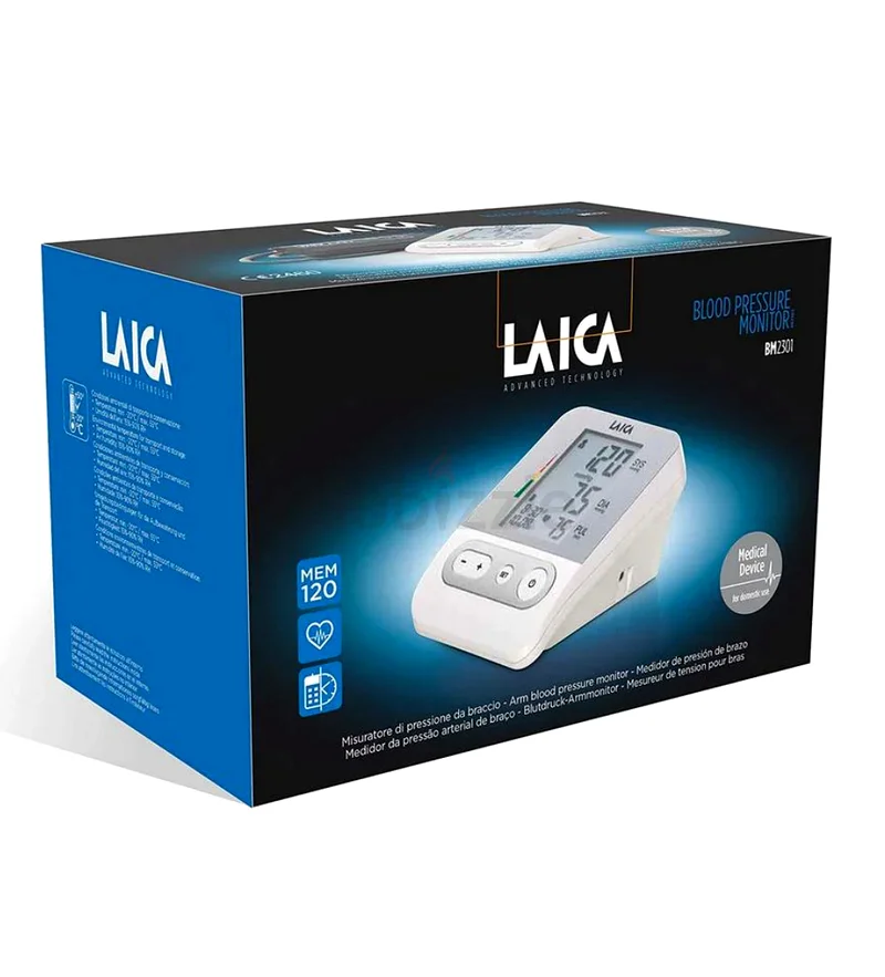 LAICA BM2301 Automatic Blood Pressure Monitor – Accurate63262386735233112