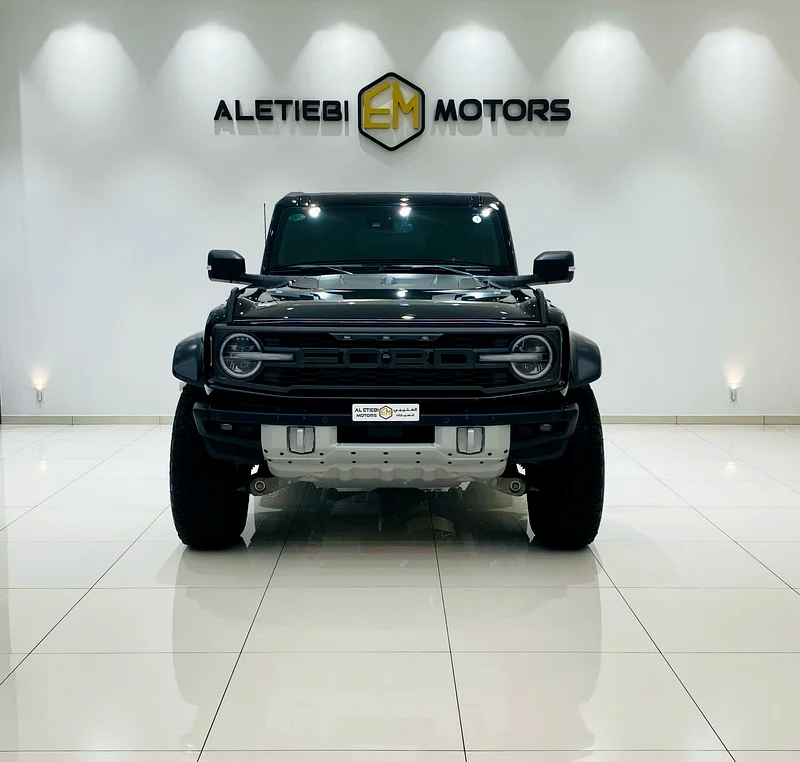 FORD BRONCO RAPTOR  2023 MODEL			 2,500 KM GCC Spec 5 YRS WARRANTY  CONTRACT SERVICE AND 100,000 KM63227774660225112