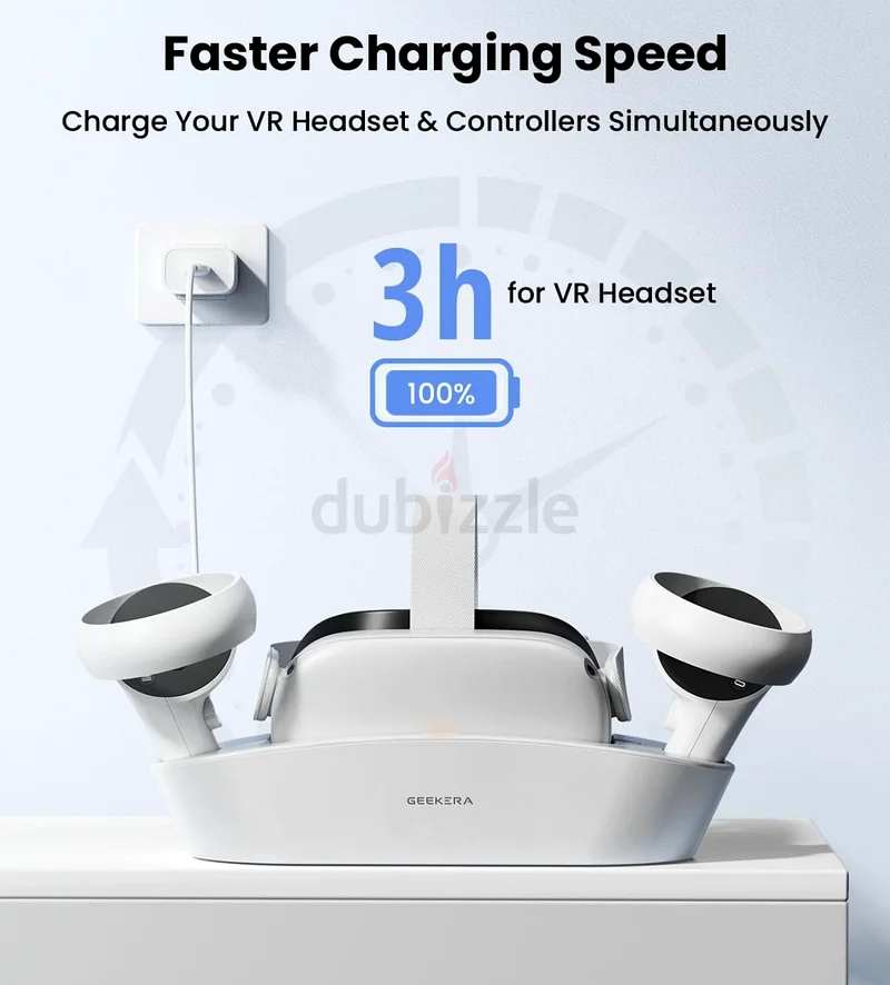 Meta Quest 2, 256 GB + Charging station for headset  controllers). Perfect Condition with Box63261270183938114