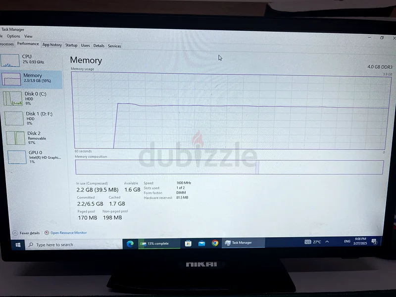 Dell 2030 Desktop computer63254999210497114