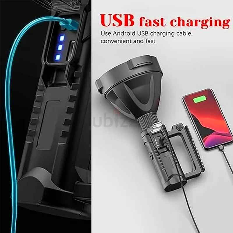 Waterproof Rechargeable Led Flashlights (W5120)63246749072003113