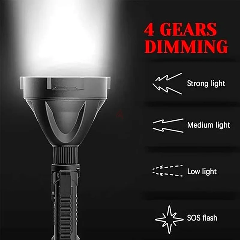 Waterproof Rechargeable Led Flashlights (W5120)63246749072003111