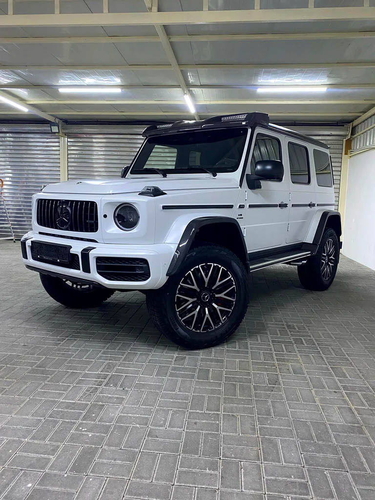 2023 Mercedes G 63 AMG 4x4², 2026 Mercedes Warranty, Full Carbon, Magno White63163392380417111