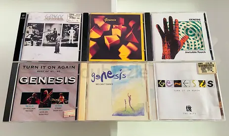 6 Genesis Music CD’s