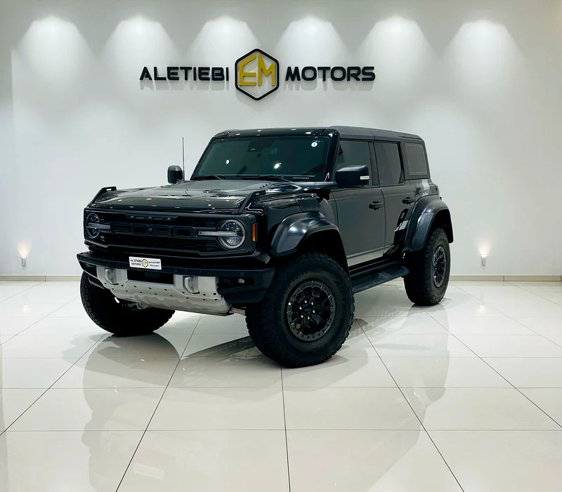 FORD BRONCO RAPTOR  2023 MODEL			 2,500 KM GCC Spec 5 YRS WARRANTY  CONTRACT SERVICE AND 100,000 KM63227774660225111