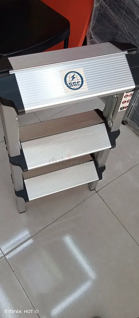 Aluminum step 3 step