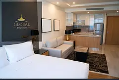 Furnished Studio Apartment in front of Metro Station